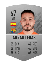 Arnau Tenas Common 67 OVR