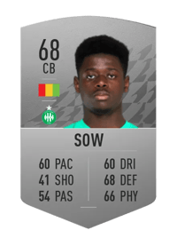 Saïdou Sow Common 68 OVR