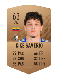 Kike Saverio Common 63 OVR