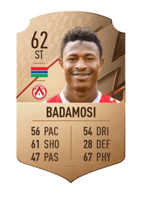 Mohamed Badamosi Rare 62 OVR