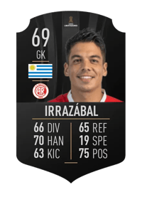 Yonatan Irrazábal CONMEBOL LIBERTADORES 69 OVR
