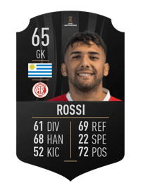 Nicolás Rossi CONMEBOL LIBERTADORES 65 OVR