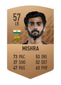 Akash Mishra Common 57 OVR