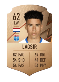 Samir Lagsir Rare 62 OVR