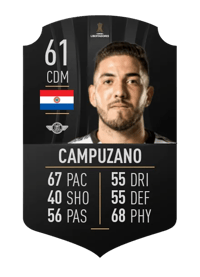 Álvaro Campuzano CONMEBOL LIBERTADORES 61 OVR