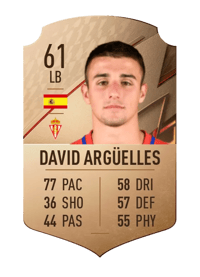 David Argüelles Rare 61 OVR