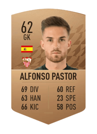 Alfonso Pastor Common 62 OVR