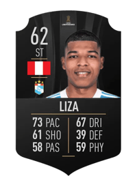 Percy Liza CONMEBOL LIBERTADORES 62 OVR