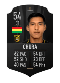 Jeyson Chura CONMEBOL LIBERTADORES 54 OVR