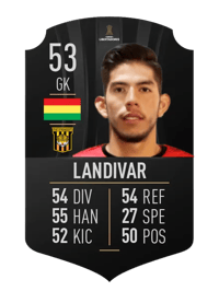 Hugo Landivar CONMEBOL LIBERTADORES 53 OVR