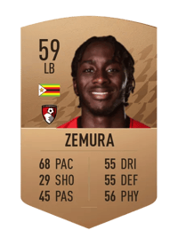 Jordan Zemura Common 59 OVR