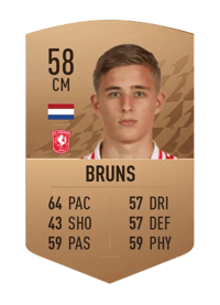 Max Bruns Common 58 OVR