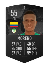 Joiner Moreno CONMEBOL SUDAMERICANA 55 OVR