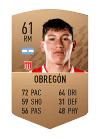Esteban Obregón Common 61 OVR
