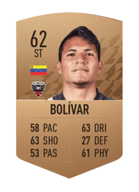Jovanny Bolívar Common 62 OVR