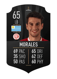 Lucas Morales CONMEBOL LIBERTADORES 65 OVR