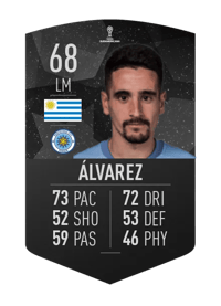 José Álvarez CONMEBOL SUDAMERICANA 68 OVR
