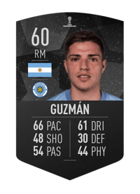 Natanael Guzmán CONMEBOL SUDAMERICANA 60 OVR