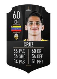 Cristian Cruz CONMEBOL LIBERTADORES 60 OVR