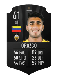 Jesús Orozco CONMEBOL LIBERTADORES 61 OVR