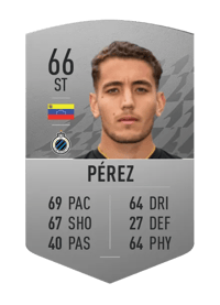 Daniel Pérez Common 66 OVR