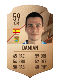 Damián Rare 59 OVR