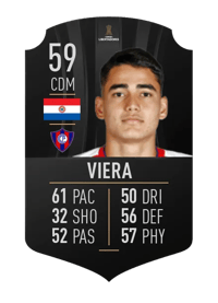 Wilder Viera CONMEBOL LIBERTADORES 59 OVR