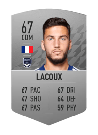 Tom Lacoux Common 67 OVR