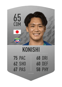Yudai Konishi Common 65 OVR