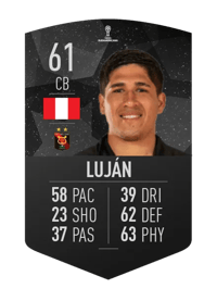 José Luján CONMEBOL SUDAMERICANA 61 OVR