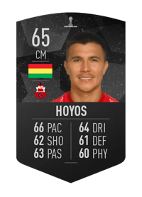 Diego Hoyos CONMEBOL SUDAMERICANA 65 OVR