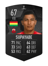 Fran Supayabe CONMEBOL SUDAMERICANA 67 OVR