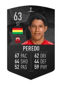 Gustavo Peredo CONMEBOL SUDAMERICANA 63 OVR