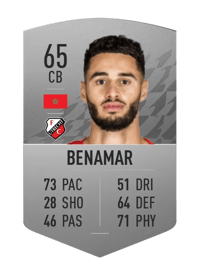 Benaissa Benamar Common 65 OVR