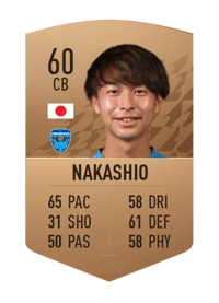 Daiki Nakashio Common 60 OVR