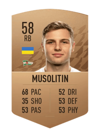 Mykola Musolitin Common 58 OVR