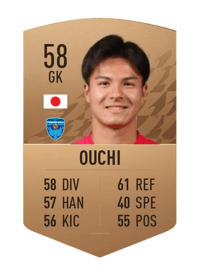 Issei Ouchi Common 58 OVR
