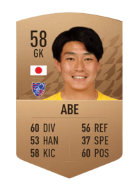 Nobuyuki Abe Common 58 OVR