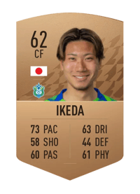 Masaki Ikeda Common 62 OVR