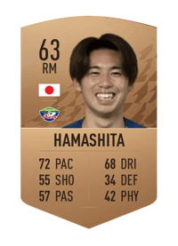 Akira Hamashita Common 63 OVR