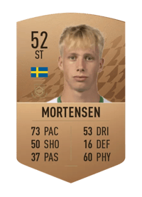 Alex Mortensen Common 52 OVR