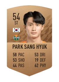 Park Sang Hyuk Common 54 OVR