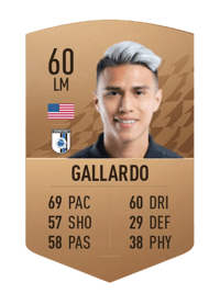 Joe Gallardo Common 60 OVR