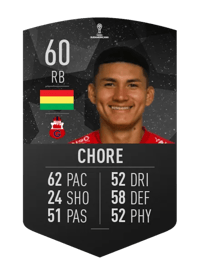 Carlos Chore CONMEBOL SUDAMERICANA 60 OVR