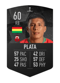 Jim Plata CONMEBOL SUDAMERICANA 60 OVR