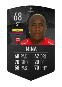 Kevin Mina CONMEBOL SUDAMERICANA 68 OVR