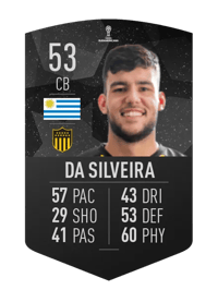 Agustín Da Silveira CONMEBOL SUDAMERICANA 53 OVR