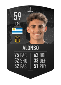 Máximo Alonso CONMEBOL SUDAMERICANA 59 OVR