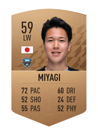 Ten Miyagi Common 59 OVR
