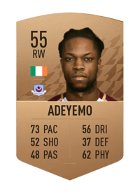 Jordan Adeyemo Common 55 OVR